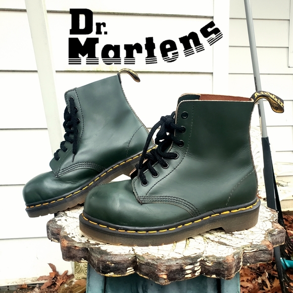 Dr. Martens Shoes - 🚫SOLD🚫 Vintage Steel Toe Dr. Martens Green